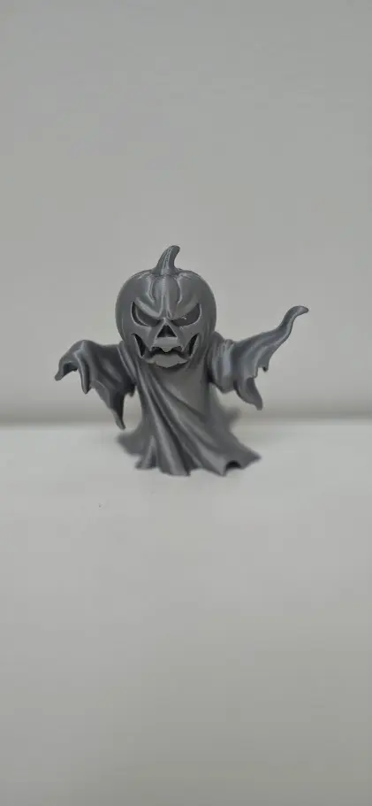 Pumpkin Ghost – Spooky Halloween Figurine