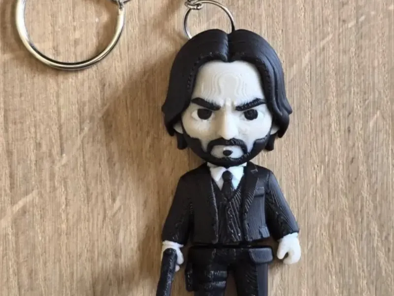 Llavero flexible de John Wick