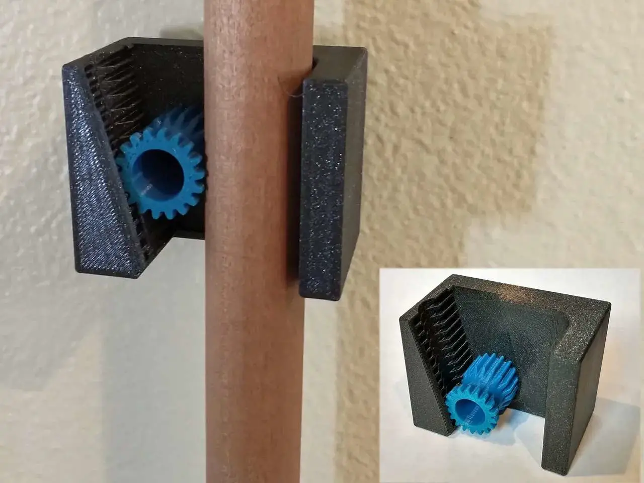 Gravity Broom Holder