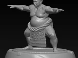 print ready sumo player model-3