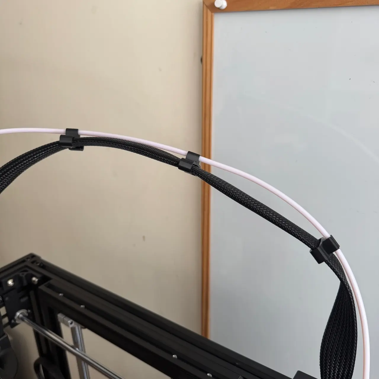 Cavo estrusore Ender 5 S1 + clip per tubo Bowden (tubo da 4 mm)
