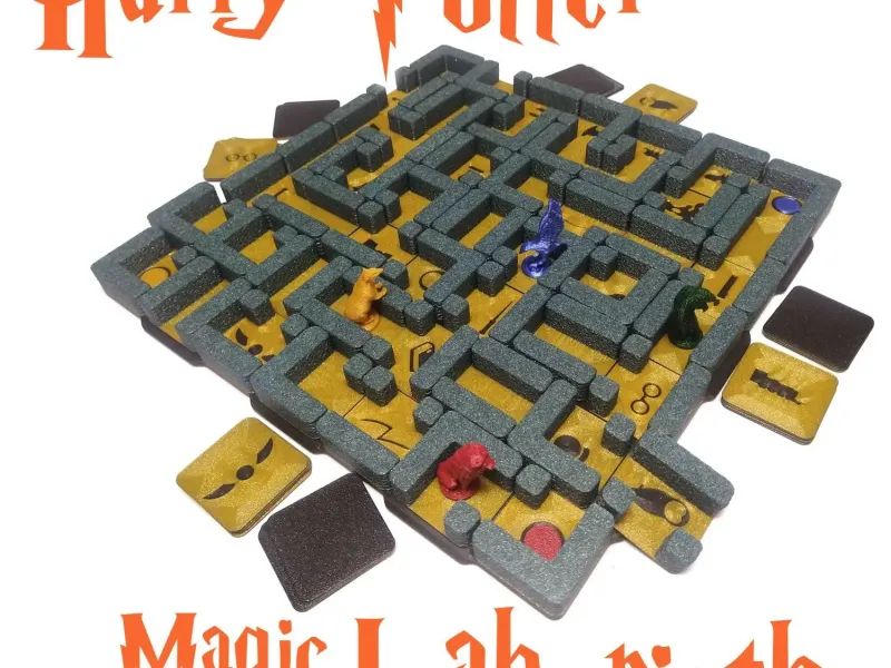 Harry Potter - 3D Labyrinth Game!