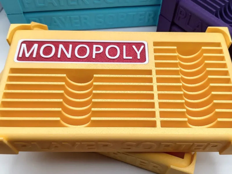 Monopoly Player Organiser