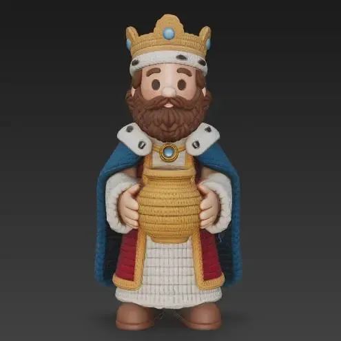 Rey Mago Gaspar Crochet