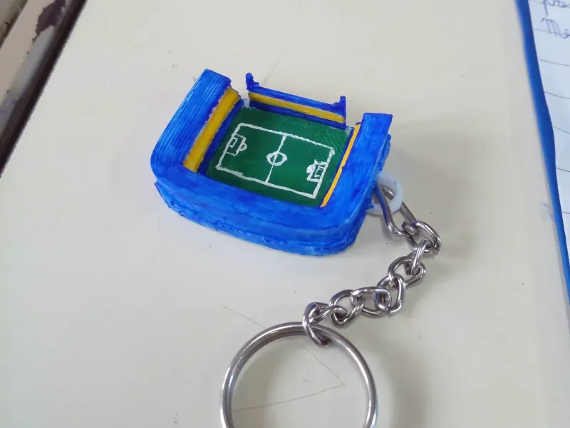 Llavero de la Bombonera(cancha de Boca)