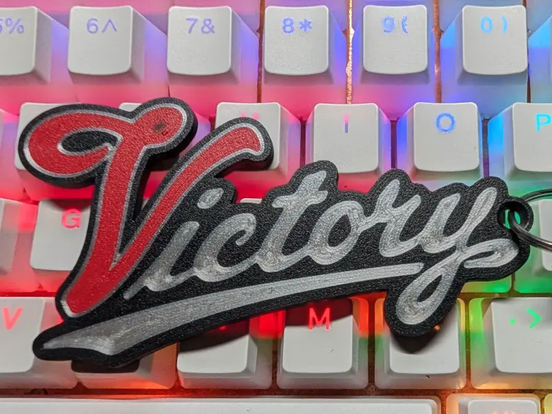 Victory Motorcycles Keychain