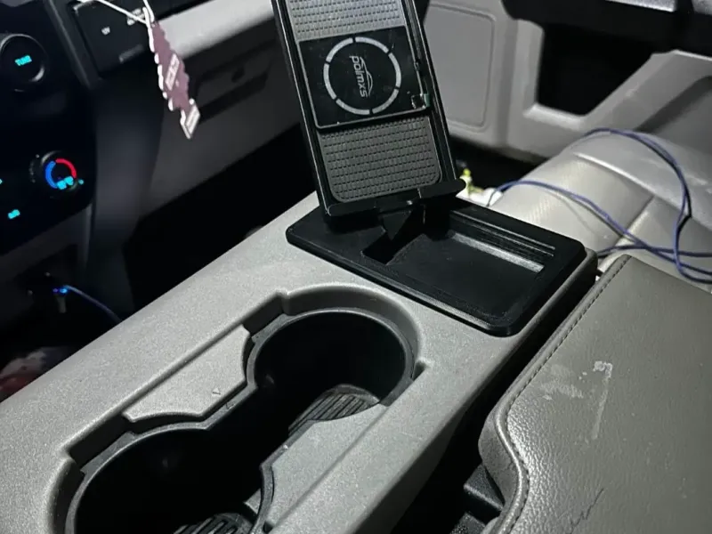 2017-2022 Ford F Series Phone Holder with Wireless Charging