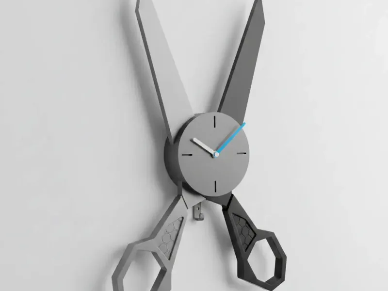 Chrono-Shears Wall Art
