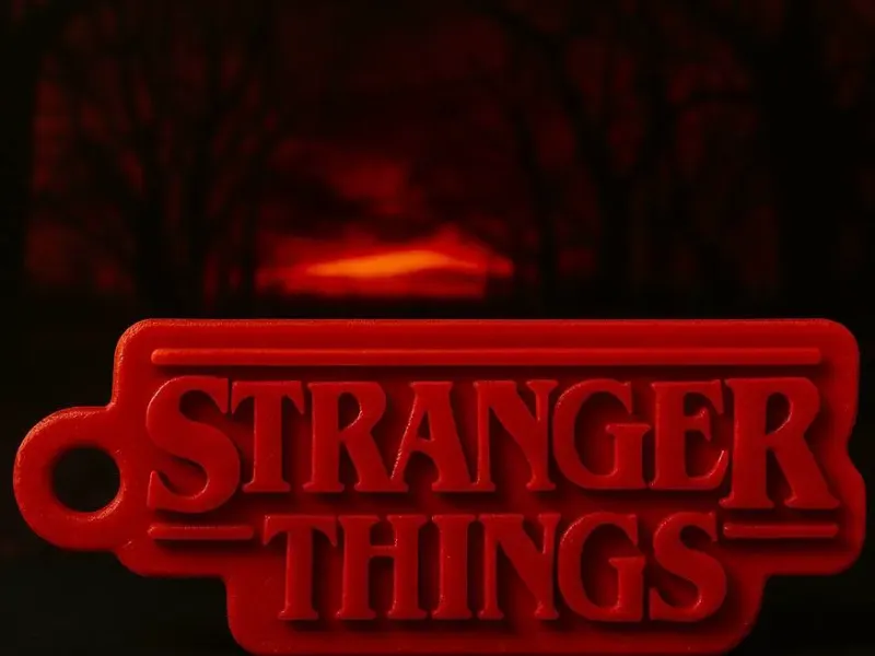 Stranger Things Sleutelhanger