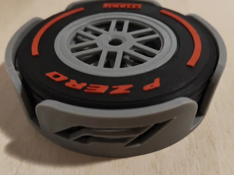 Set posavasos F1 + soporte