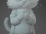 Cat Begging-1
