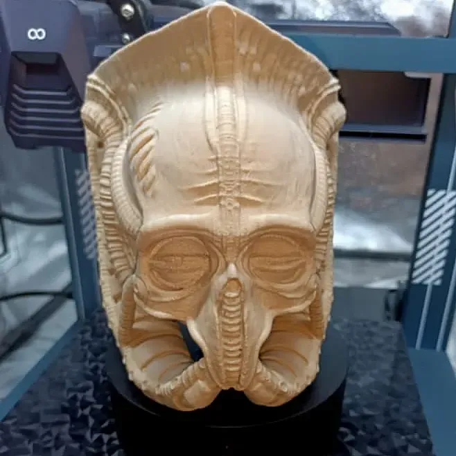 Prateleira Inspirada em Giger