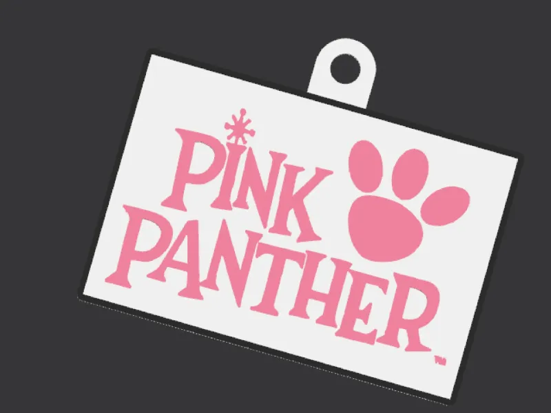 keychain Pink Panther