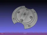 RWBY Pyrrha Nikos Shield Printable Assembly-5