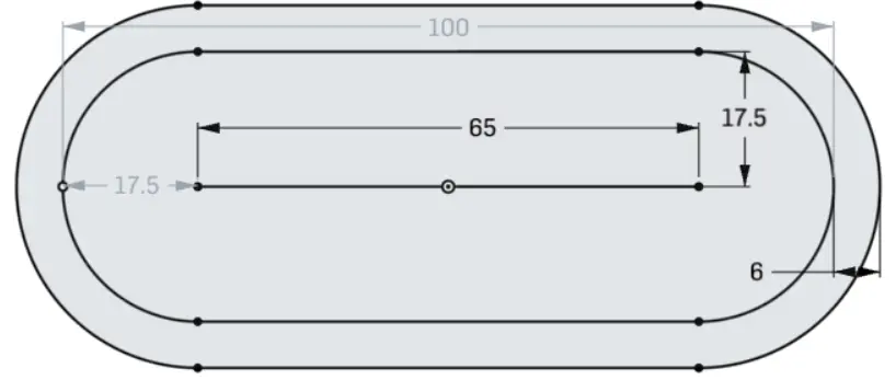 Minimalist business card holder