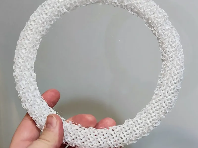The basis for a Christmas wreath