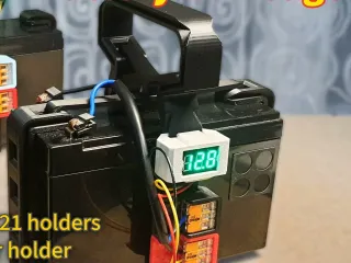 12V Battery cage