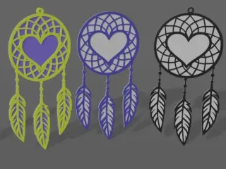 Dreamcatcher (With and without ring)