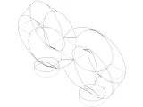Geometric Infinity Mobius with Stand-3
