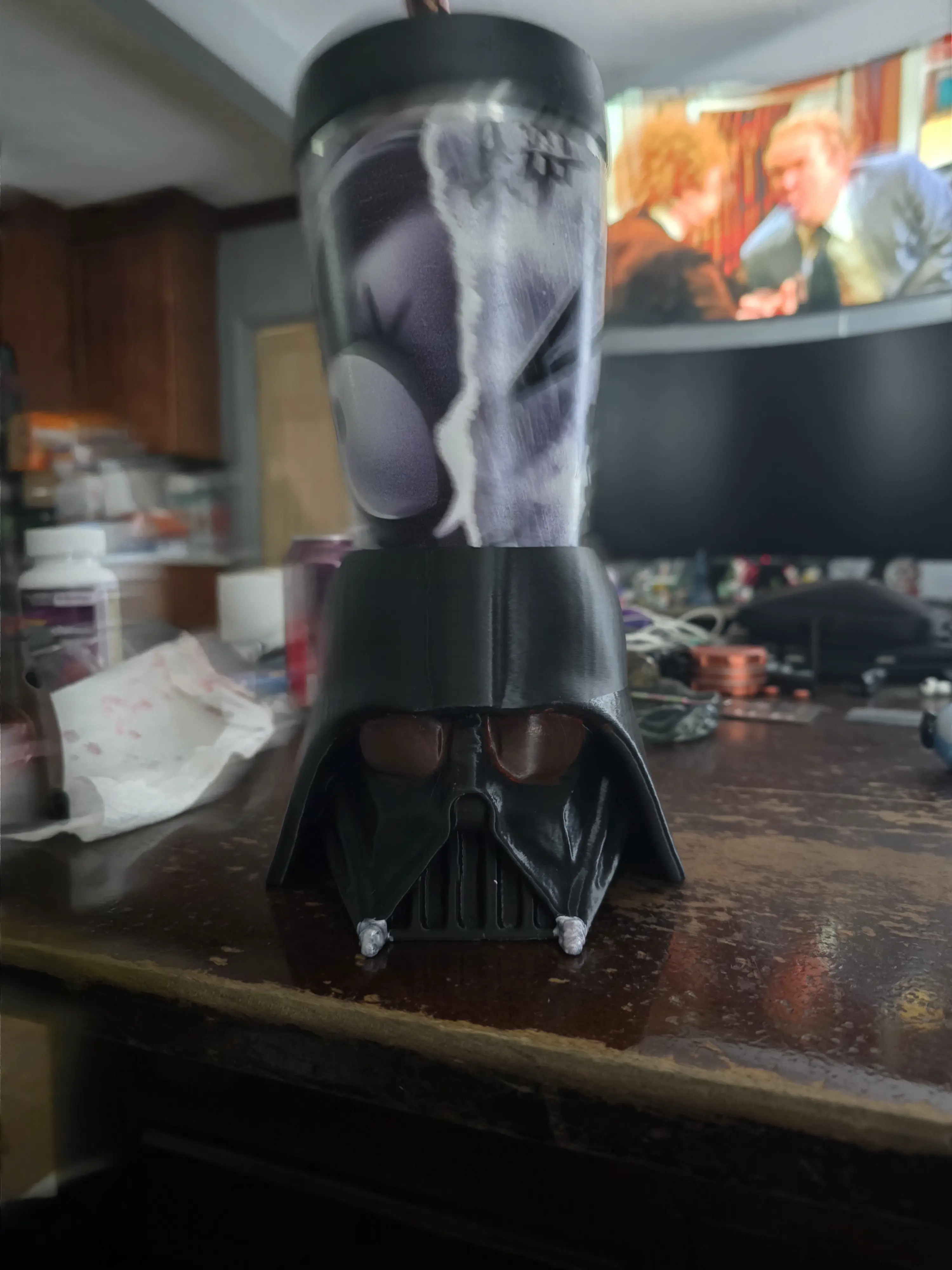 Darth Vader Toilettenbürstenhalter oder Becherhalter Stifthalter usw