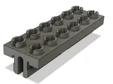 Ender 3 rail lego insert-0