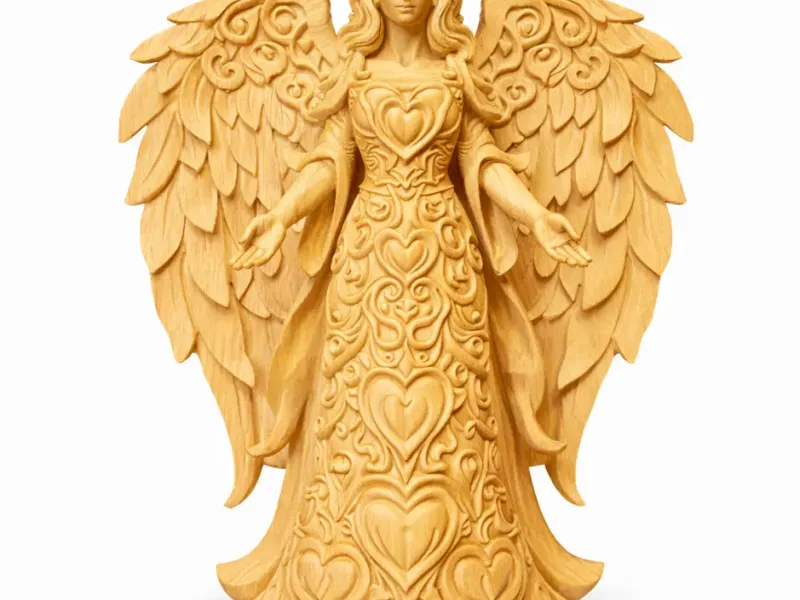 Angel statuette