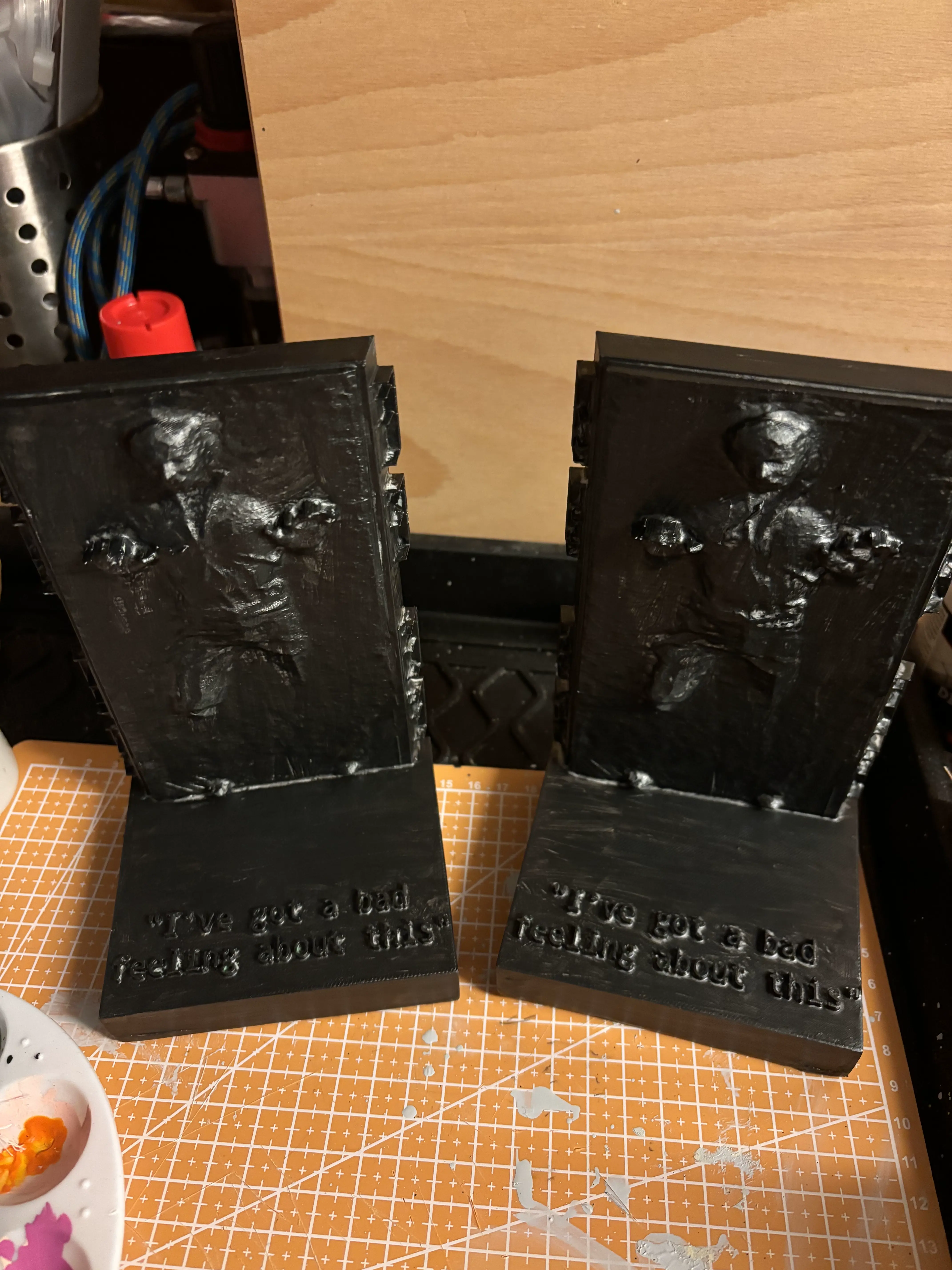 Star Wars Han Solo Bookend