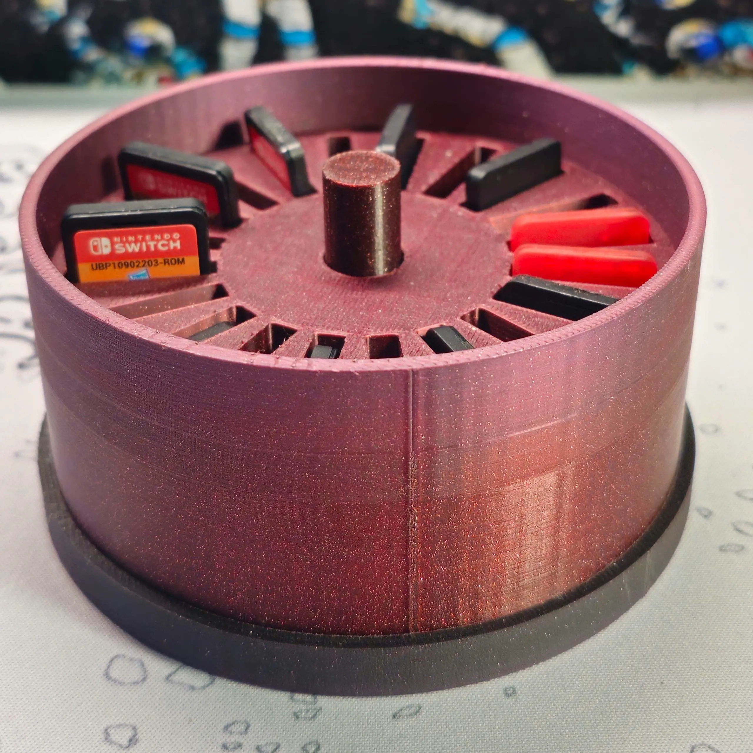 Spinning Switch Game Holder