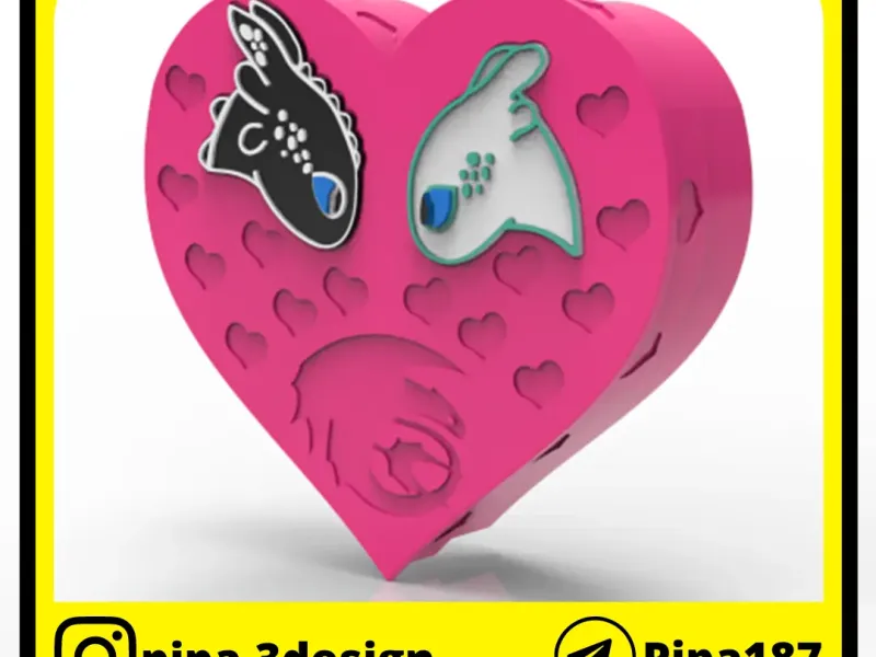 CAJA DE CARAMELOS - CAJA DE SAN VALENTIN CHIMUELO Y FURIA