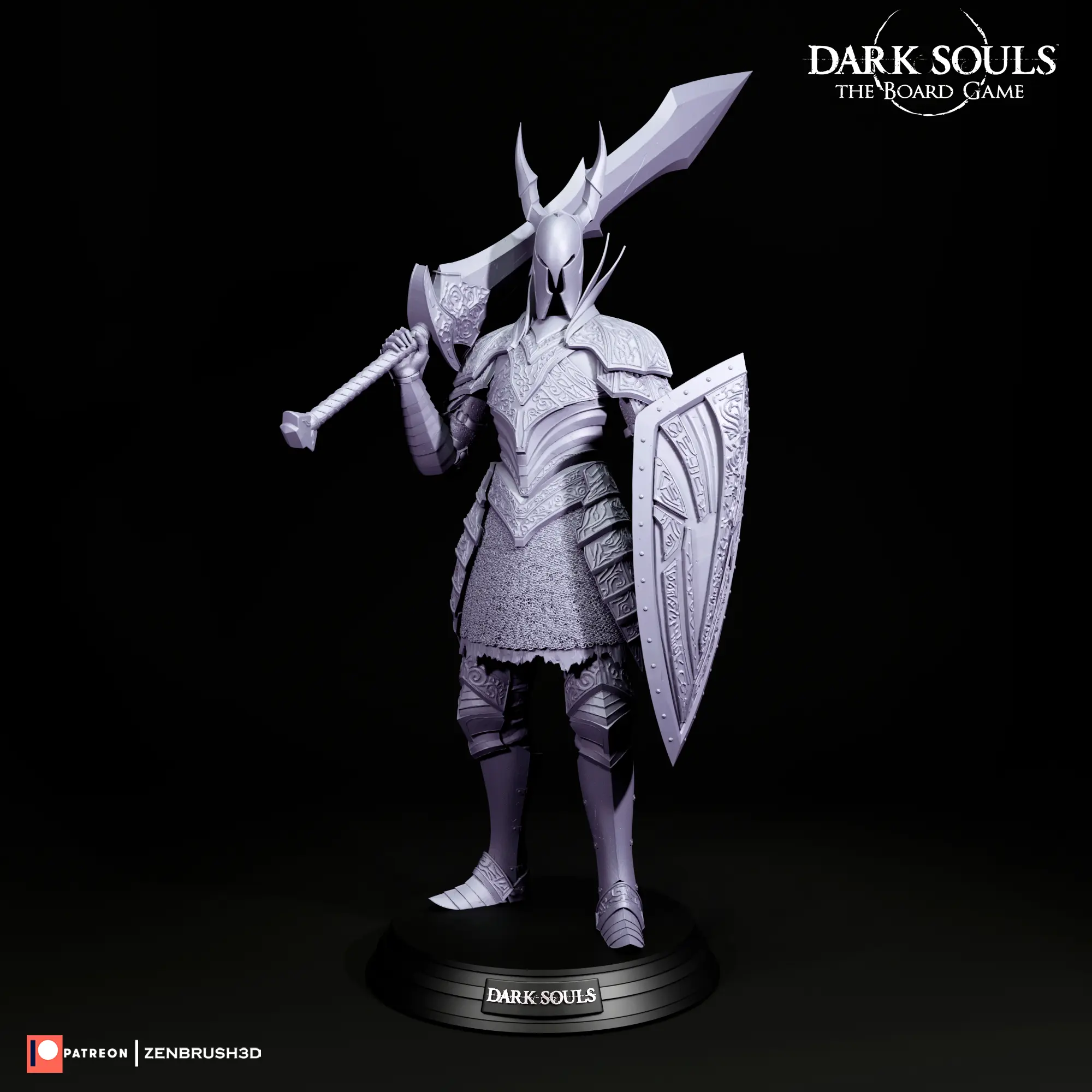 DARKSOULS - CABALLERO NEGRO IMPRESIÓN 3D