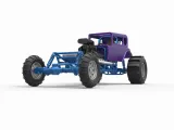 Mud dragster Hot Rod Scale 1:25-2
