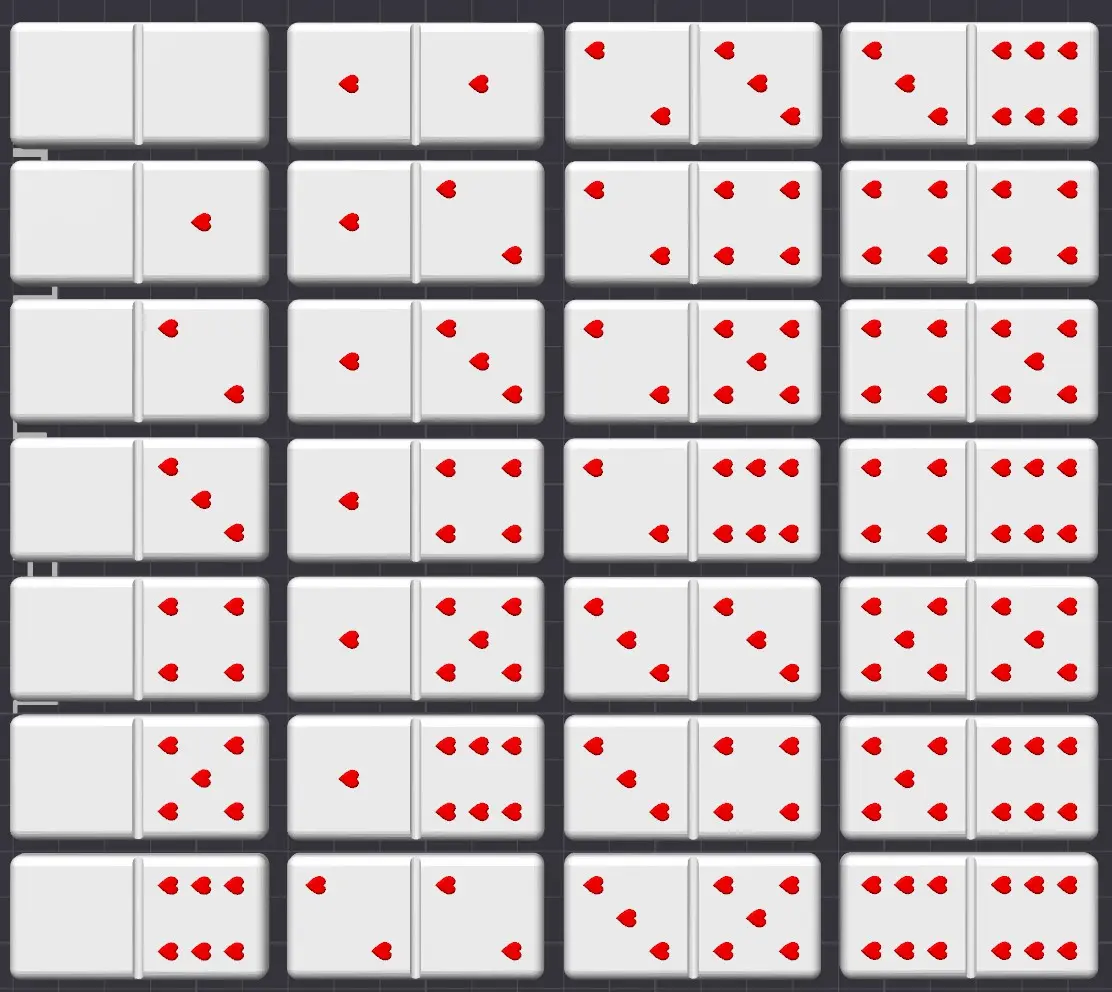 Cupid's Dominoes