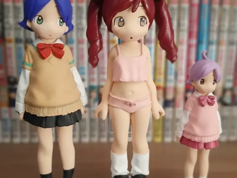 Wonda Chan + Reset Chan anime moe figures