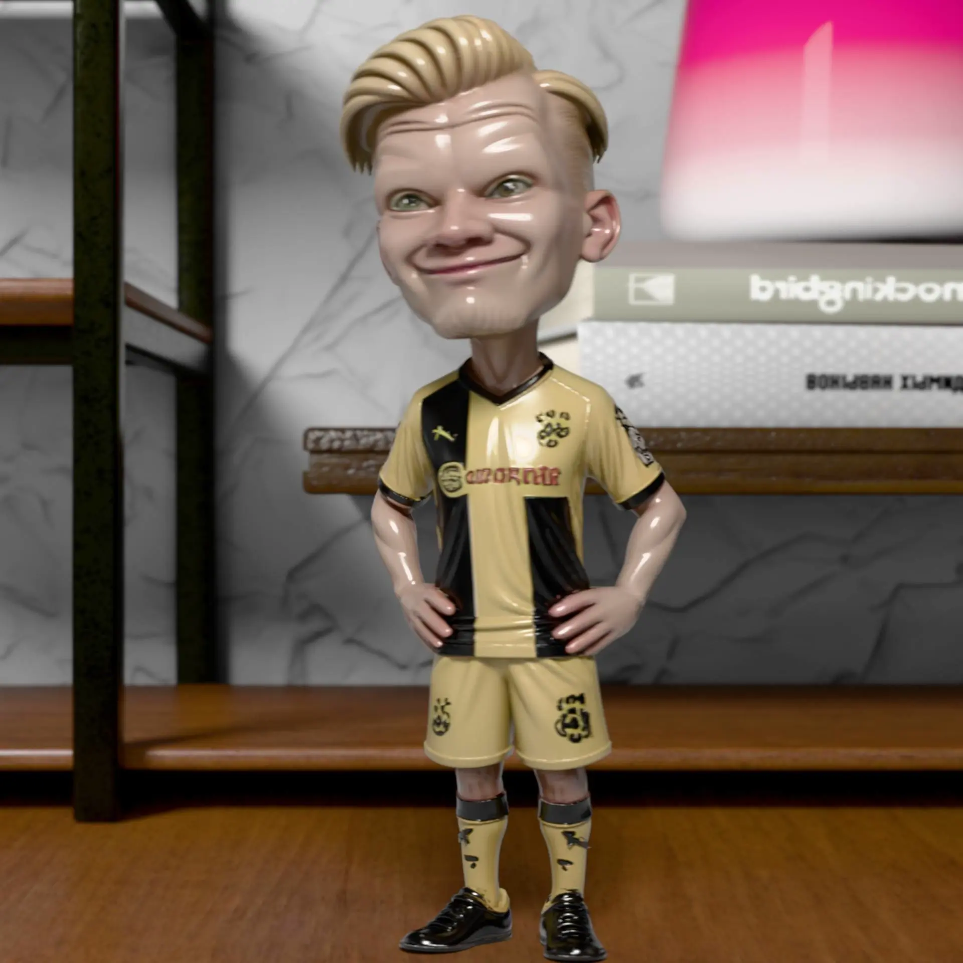 Haaland Fan Art Figure