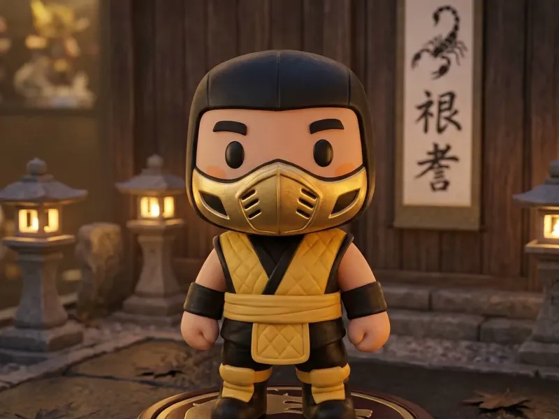 Scorpion MK Chibi