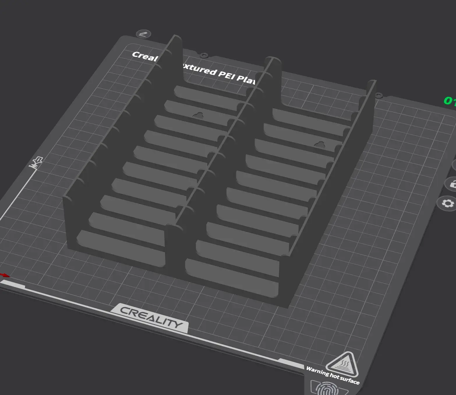 Wall stand holder for MiniDV tapes