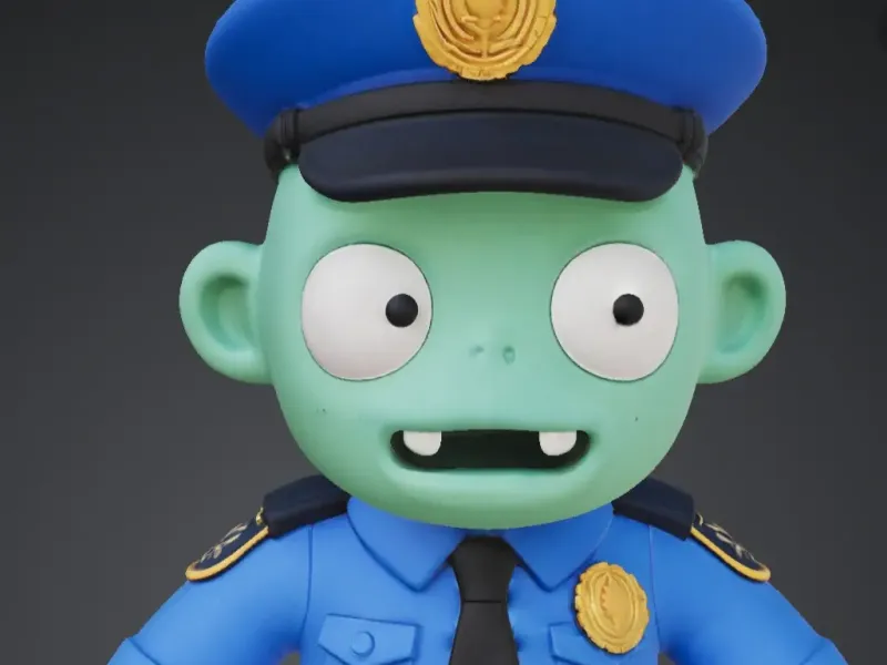 poliziotto zombie fumetto