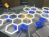 Hexagon LED Light (Large)-8