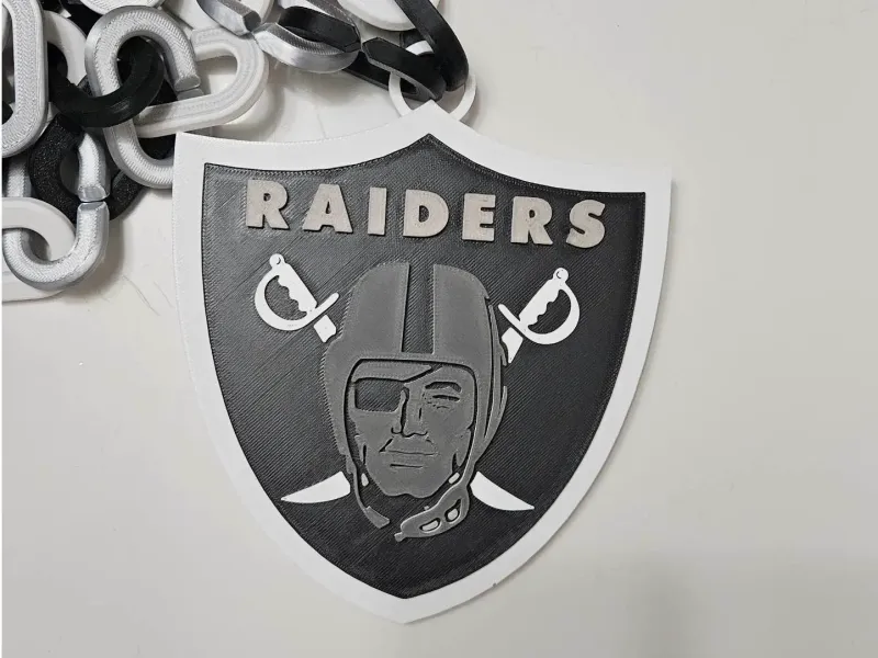 Las Vegas Raiders Logo With Loop