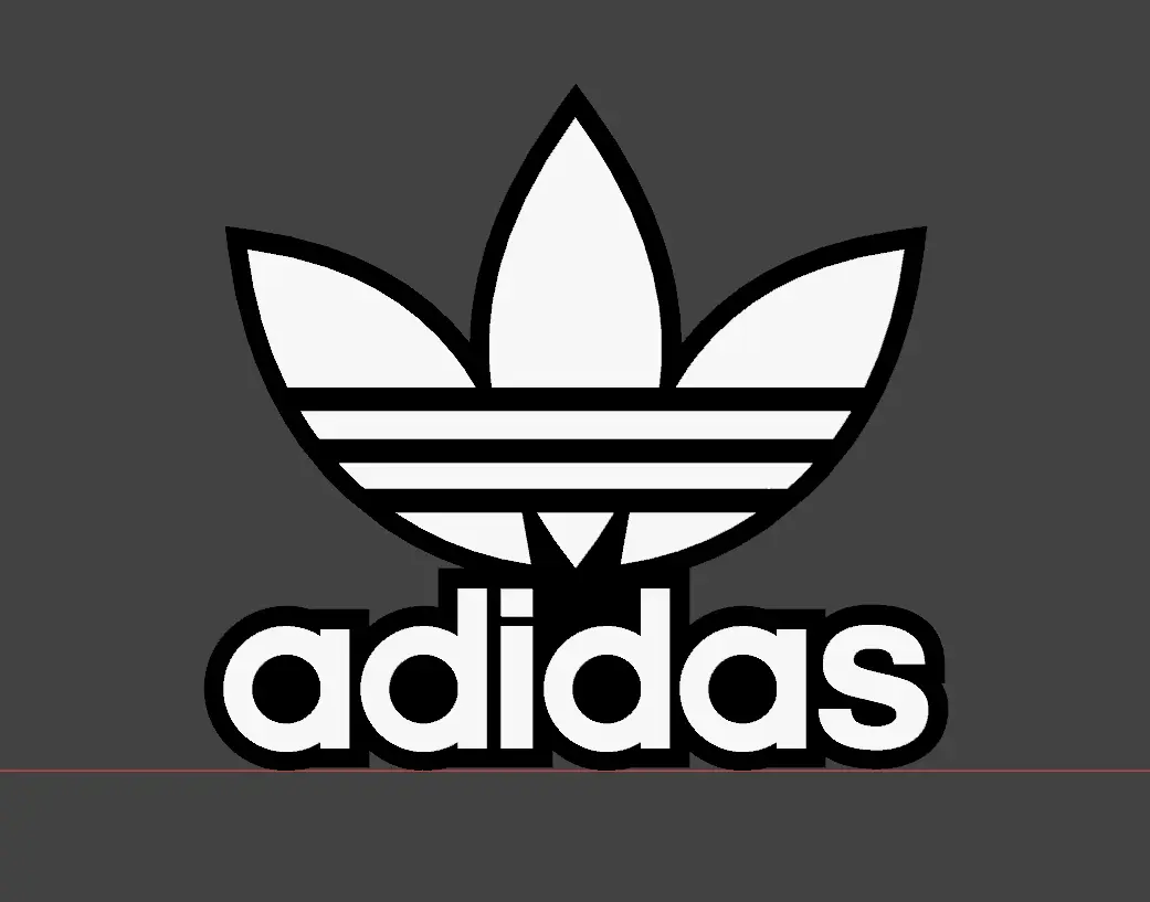 Adidas decorare logo-ul vechi