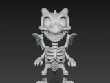 Skeleton dragon-3