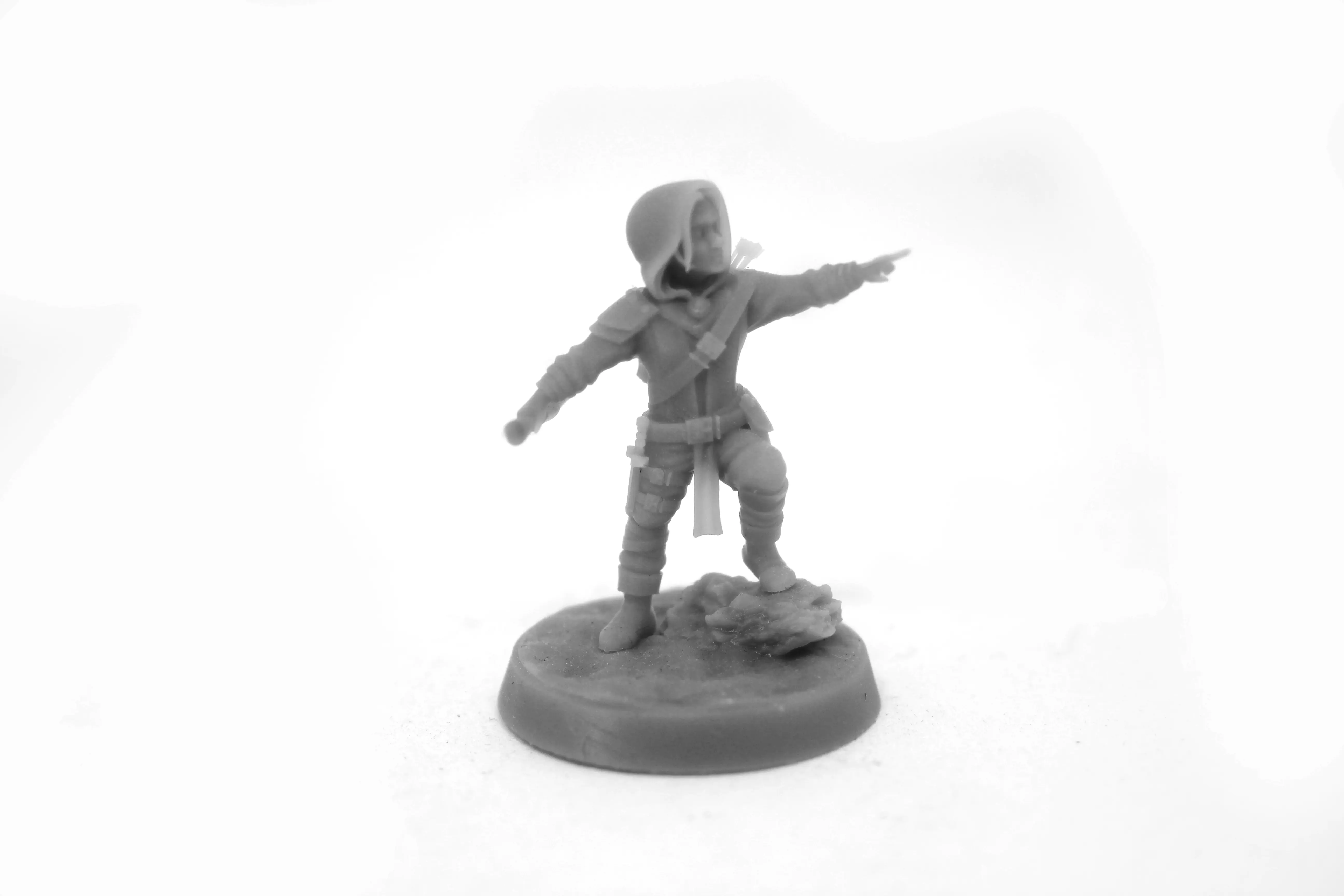 Cazador, Ranger, Pícaro | Miniatura 32mm | Enano, Halfling, gnomo