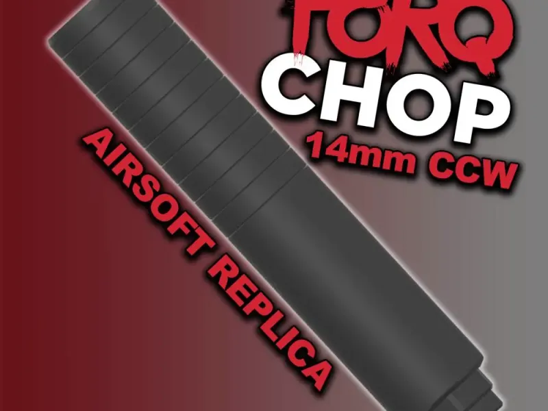 PORQ CHOP 14mm CCW  (Only for Airsoft Use!)