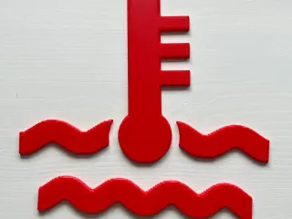 Engine Temperature Warning Sign