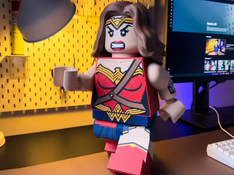 The Wonder Woman Modular Figure! Warrior of Themyscira