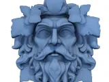 Green Man Fantasy Architectural Face Vol.6-6
