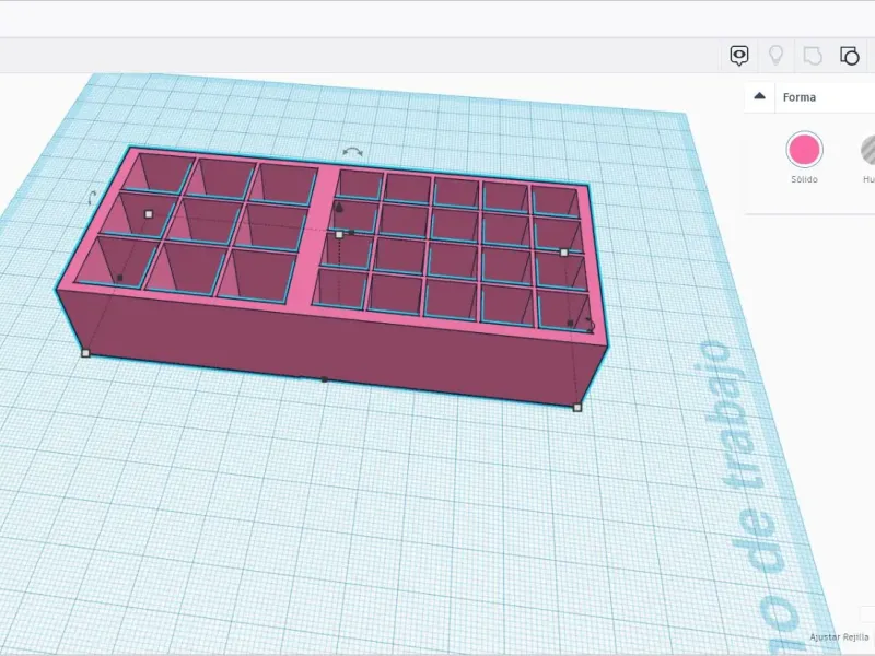 caja para pilas AAA y AA