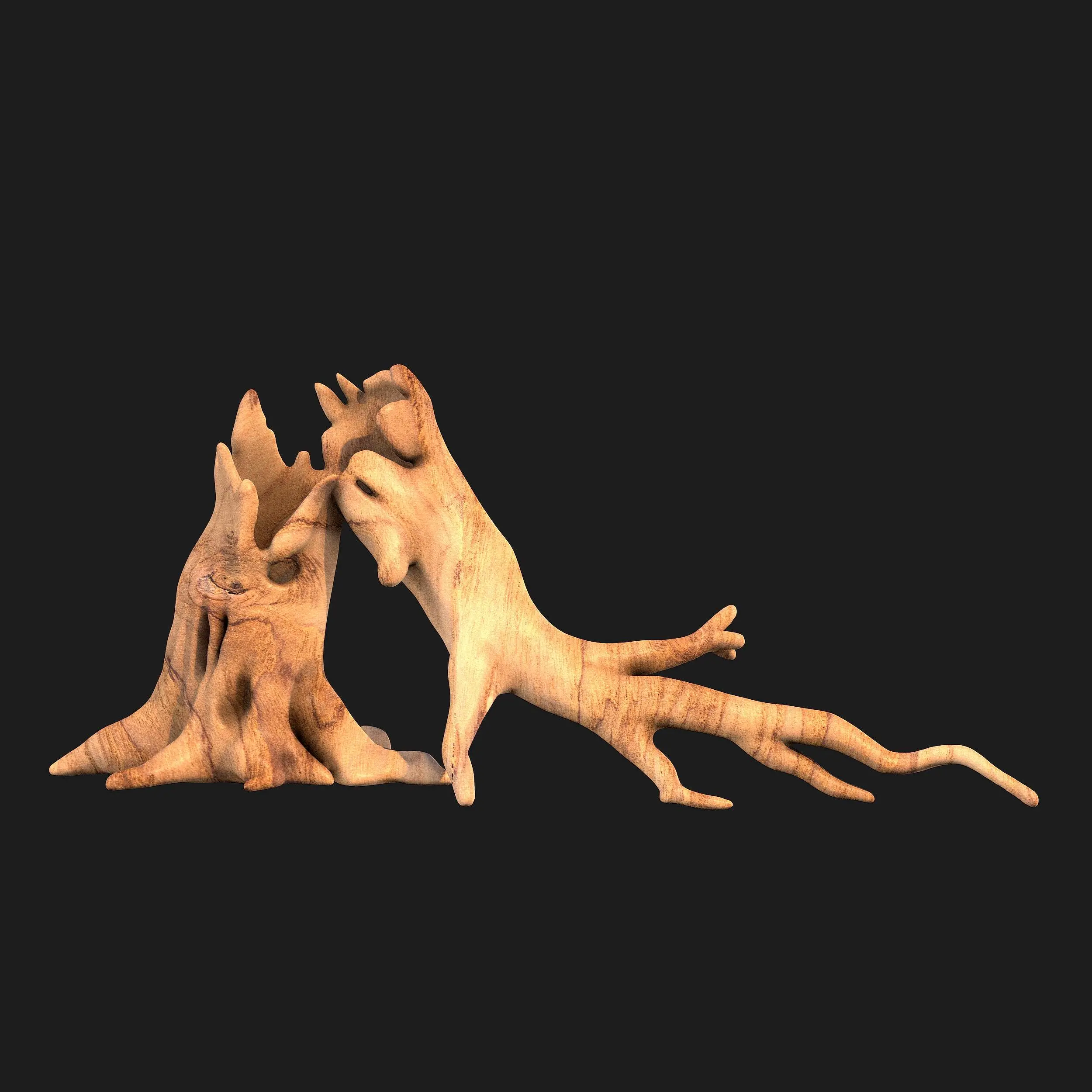 Dead Tree STL – Fantasy Diorama Terrain Decor for 3D Printin