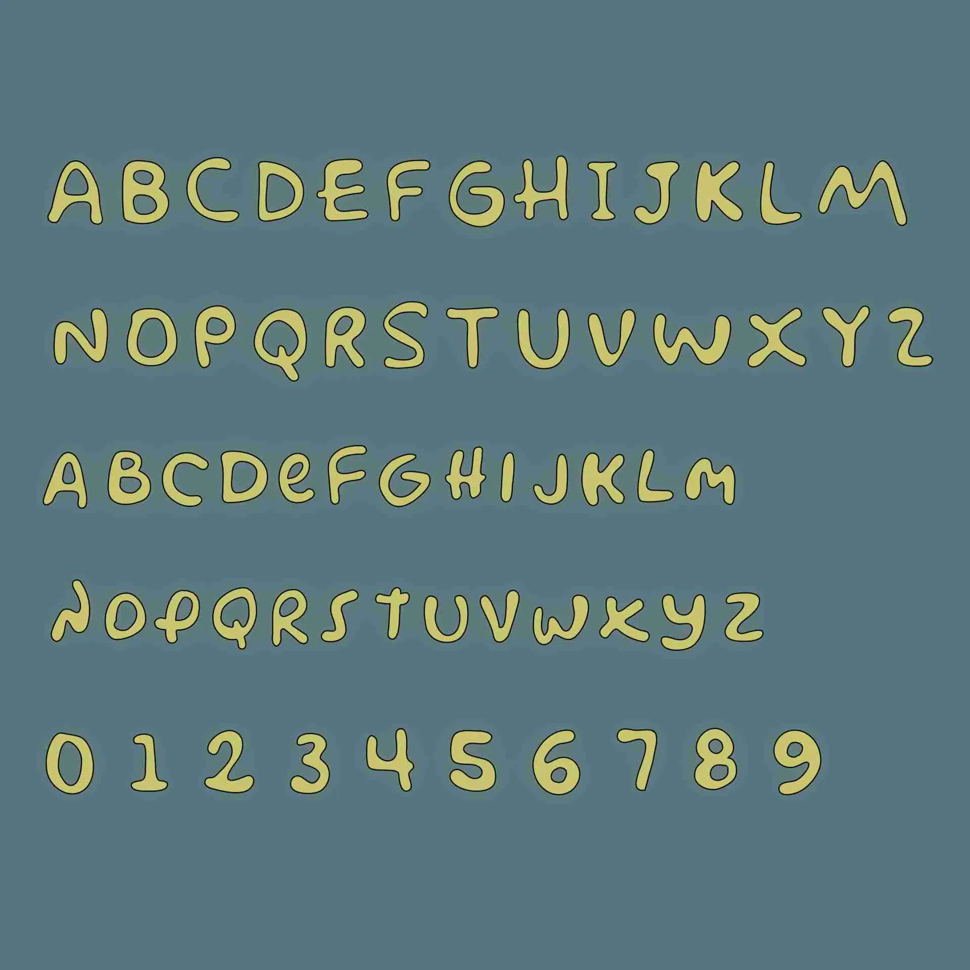 SIMPSONS LETTERS