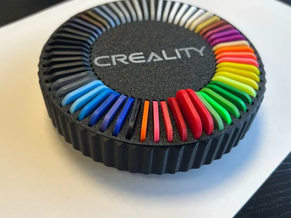 CREALITY Filament swatch